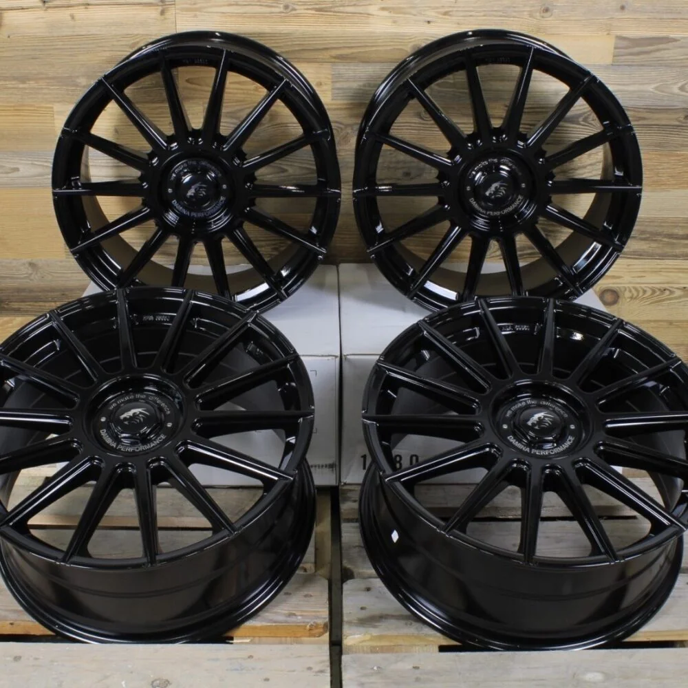 19 Zoll Felgen Damina DM09 schwarz Audi Q3 Q5 8U 8R FY A7 4G A8 4H A4 B6 B7 8E