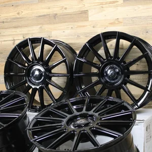 19 Zoll Felgen Damina DM09 schwarz für Audi A3 S3 RS3 8P 8V TT TTS 8J 8S Q2 GA 3