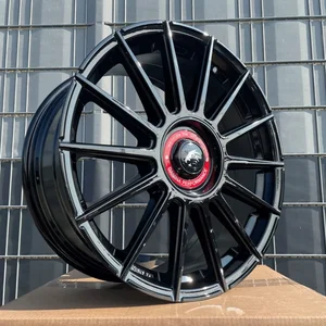 19 Zoll Felgen Damina DM09 schwarz für Seat Leon 1P 5F KL Cupra Ateca Yeti 5x112