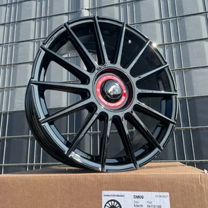 19 Zoll Felgen Damina DM09 schwarz Mercedes E GLC S Klasse W211 W213 W221 W222