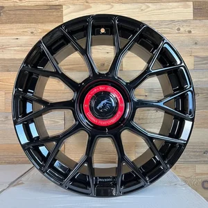 19 Zoll Felgen Damina DM10 schwarz Audi A4 S4 A5 S5 B8 B9 A6 4F 4G F2 C6 C7 C8