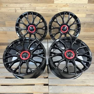 19 Zoll Felgen Damina DM10 schwarz für Seat Cupra Formentor Ateca Tarraco FR 5F 2