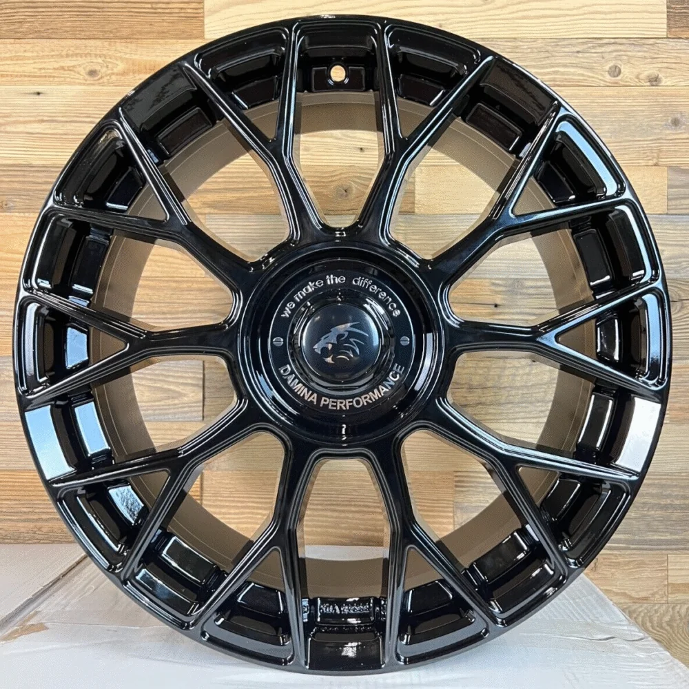 19 Zoll Felgen Damina DM10 schwarz für Skoda Octavia 1Z 5E NX RS Superb 3T Karoq