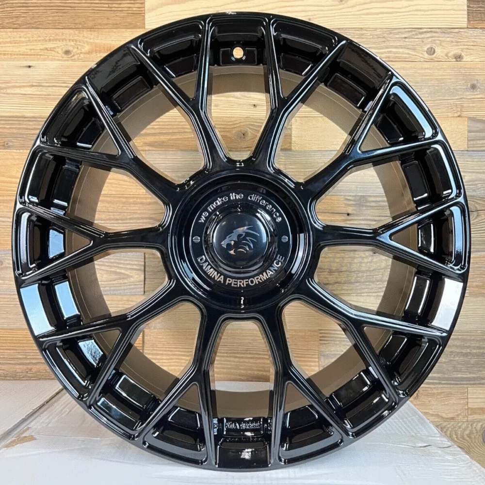 19 Zoll Felgen Damina DM10 schwarz für VW Tiguan 5N T-ROC T ROC A1 Jetta ID3 ID4