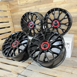 19 Zoll Felgen Damina DM10 schwarz Mercedes E GLC S Klasse W211 W213 W221 W222 3