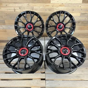 19 Zoll Felgen Damina DM10 schwarz Mercedes E GLC S Klasse W211 W213 W221 W222 2