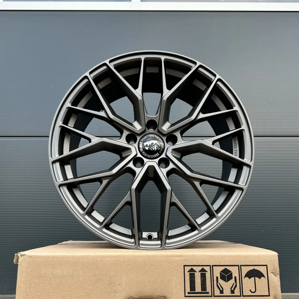 19 Zoll Felgen Damina DM20 grau matt für Seat Cupra Leon 5F KL e Hybrid FR-Line