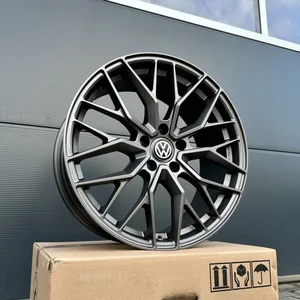 19 Zoll Felgen Damina DM20 grau matt für VW Golf 7 8 GTI Clubsport TCR 7R 8R 3