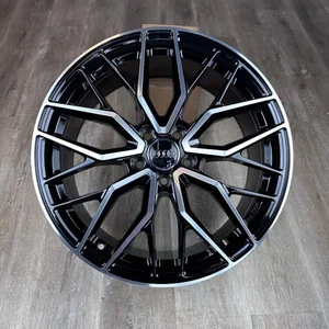 19 Zoll Felgen Damina DM20 schwarz für Audi A6 C6 C7 4F 4G Q3 8U 8U1 Q2 GA 3