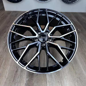 19 Zoll Felgen Damina DM20 schwarz für Audi A6 C6 C7 4F 4G Q3 8U 8U1 Q2 GA 2