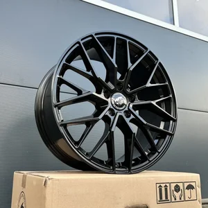19 Zoll Felgen Damina DM20 schwarz für Mercedes SLK SLC Klasse R170 R171 R172 3
