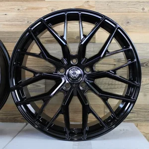 19 Zoll Felgen Damina DM20 schwarz Mercedes E GLC S Klasse W211 W213 W221 W222