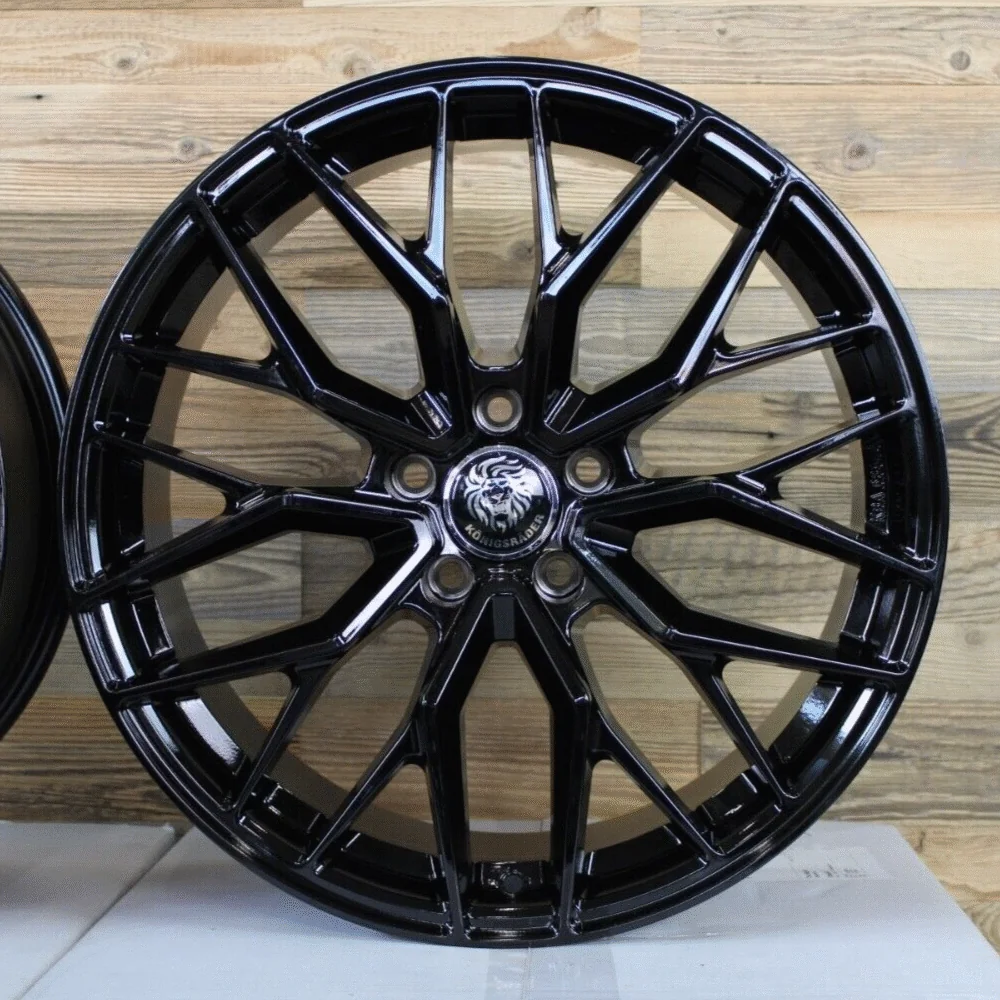 19 Zoll Felgen Damina DM20 schwarz Mercedes E GLC S Klasse W211 W213 W221 W222