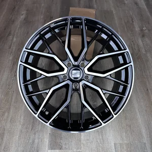 19 Zoll Felgen DM20 schwarz für Seat Leon 1P 5F KL Cupra Ateca 5FP Hybrid ST FR 3