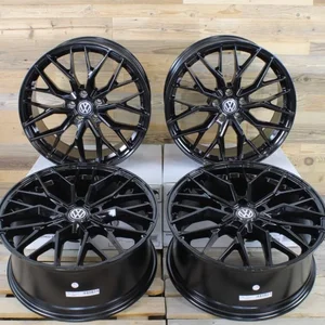 19 Zoll Felgen DM20 schwarz für VW Tiguan 5N 5N1 Arteon 3H Phaeton 3d Scirocco 2