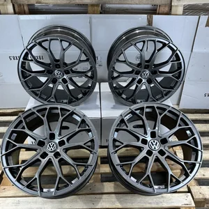 19 Zoll Felgen FF Wheels FF01 anthrazit für VW Passat B6 B7 B8 B9 3C GTE R-Line 3