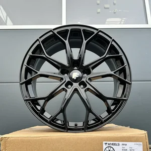 19 Zoll Felgen FF Wheels FF01 schwarz für Mercedes SLK SLC Klasse R170 R171 R172 2