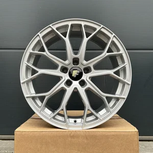 19 Zoll Felgen FF Wheels FF01 silber für Mercedes C Klasse W204 S204 C204 204