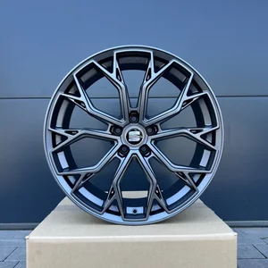 19 Zoll Felgen FF Wheels FF02 grau für Seat Cupra Leon 5F KL e Hybrid FR-Line