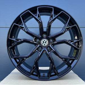 19 Zoll Felgen FF Wheels FF02 schwarz für VW Beetle EOS 1F Jetta 1KM Touran 1T