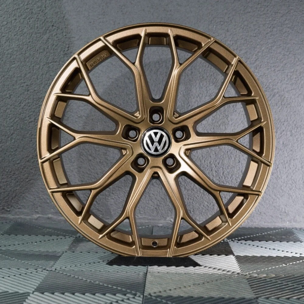 19 Zoll Felgen FF01 bronze für VW Tiguan 5N 5N1 Arteon 3H Phaeton 3d Scirocco