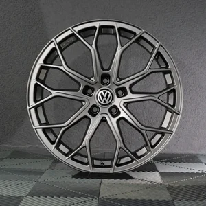 19 Zoll Felgen FF01 grau matt für VW Tiguan 5N 5N1 Arteon 3H Phaeton 3d Scirocco