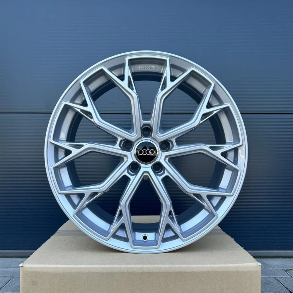 19 Zoll Felgen FF02 silber für Audi A4 S4 B8 B9 A5 B8 A6 4G C6 F2 C8 Q3 8U F3 S