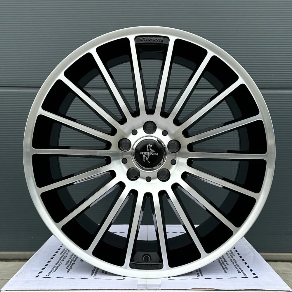 19 Zoll Felgen Keskin KT15 poliert für Seat Leon 1P 5F KL Cupra Ateca Yeti 5x112