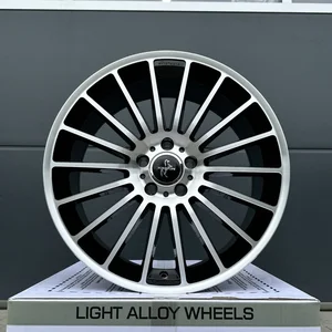 19 Zoll Felgen Keskin KT15 schwarz silber Mercedes CLS Klasse W218 C219 W219 218