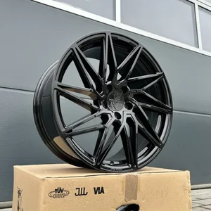 19 Zoll Felgen Keskin KT20 schwarz für Seat Leon 1P 5F KL Cupra Ateca Yeti 5x112 3
