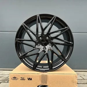 19 Zoll Felgen Keskin KT20 schwarz für Seat Leon 1P 5F KL Cupra Ateca Yeti 5x112 2