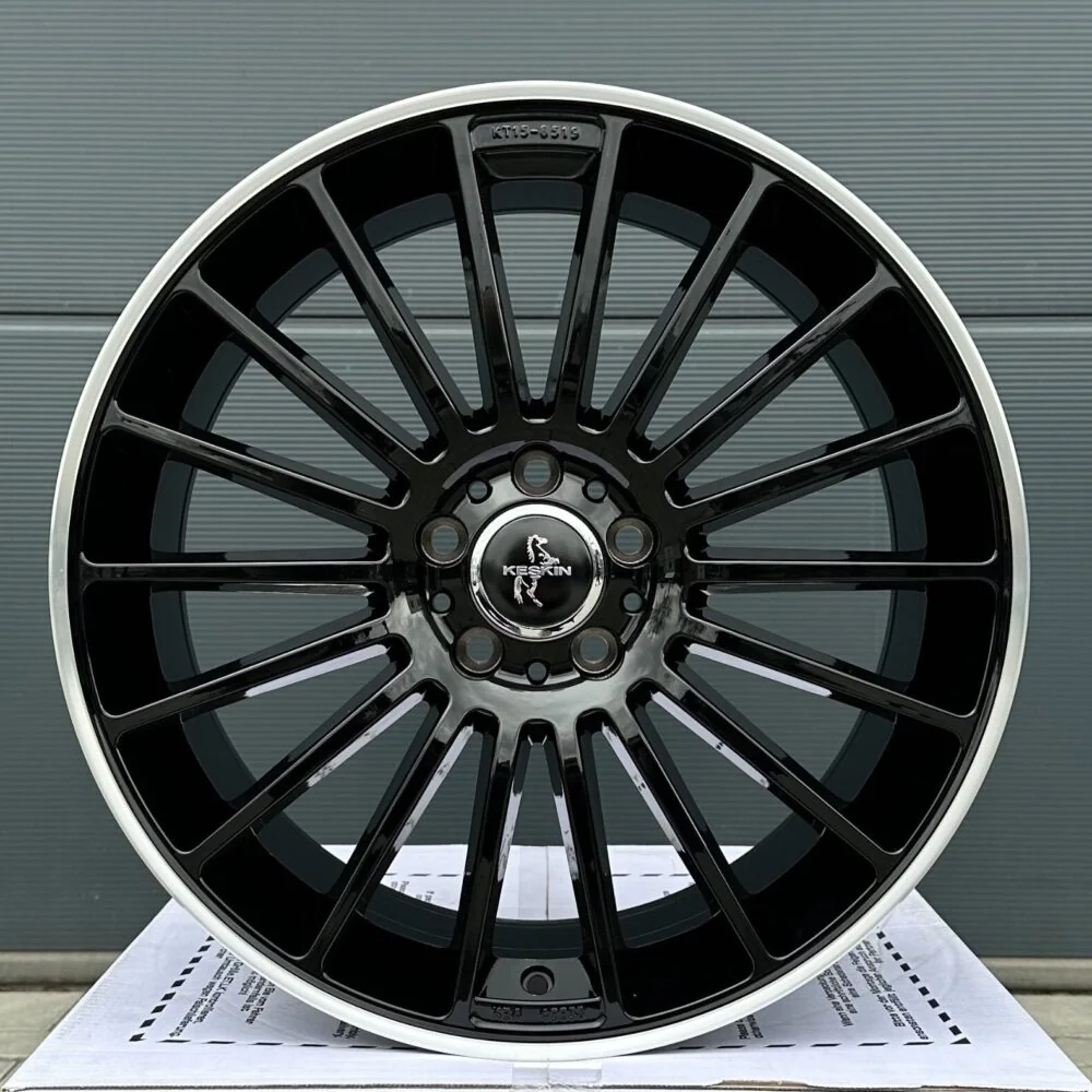 19 Zoll Felgen KT15 poliert glanz für Audi A4 S4 B9 A5 B8 B9 A6 4G 4G1 C7 F2