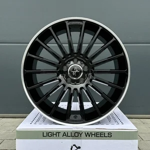 19 Zoll Felgen KT15 schwarz für Mercedes CLA Klasse C117 X117 C118 X118 245G AMG 2