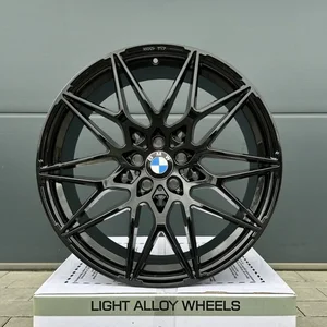 19 Zoll Felgen MAM B2 Schwarz + RDK-Sensoren Vorprogrammiert für BMW G21