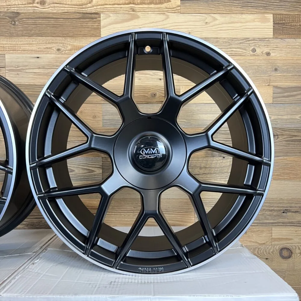 19 Zoll Felgen MM05 Matt schwarz für BMW X1 X3 X4 E83 E84 F25 F26 2er F22 F23