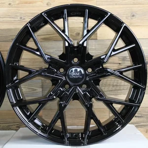 19 Zoll Felgen MM06 schwarz für Seat Leon 1P 5F KL Cupra Ateca Yeti 5x112
