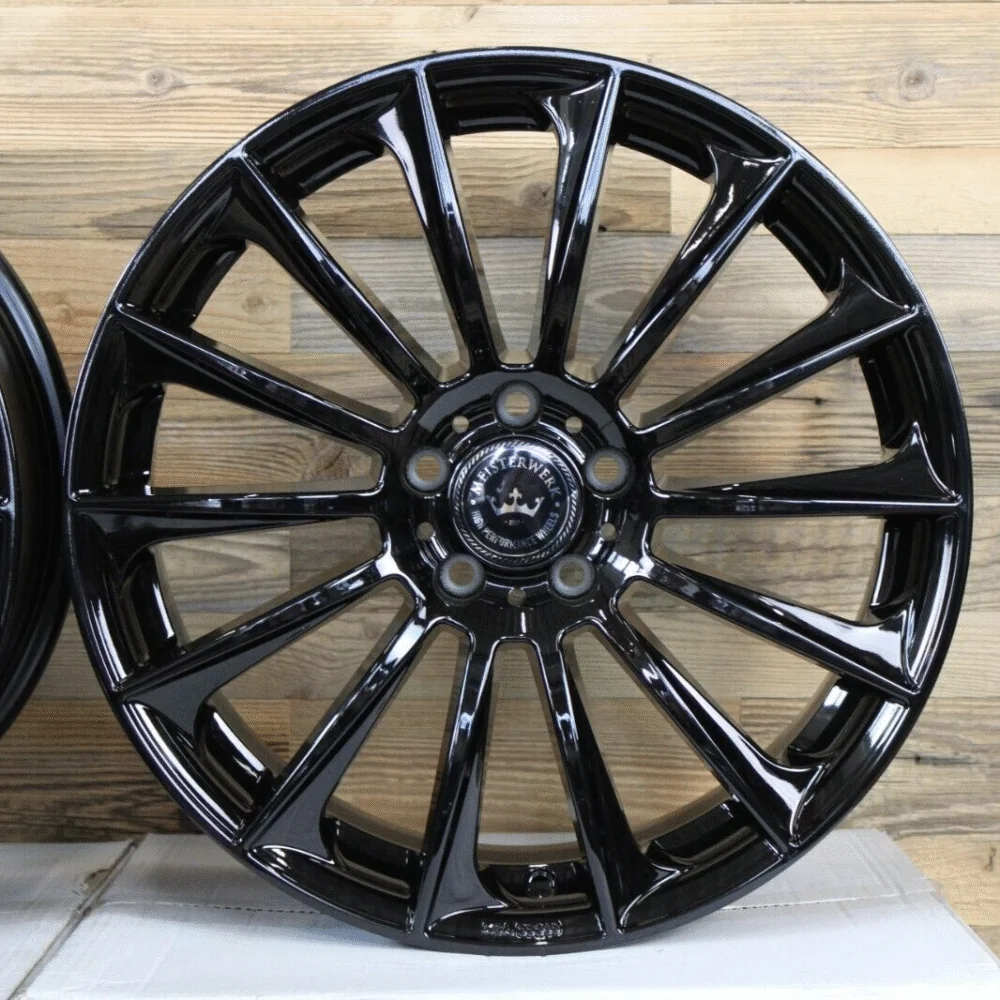 19 Zoll Felgen MW16 schwarz für VW Tiguan 5N T-ROC T ROC A1 Jetta ID3 ID4