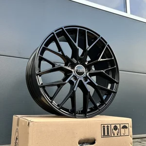 19 Zoll Felgen NEU Damina DM20 schwarz für Audi A4 B8 B81 B9 Allroud S-Line 3