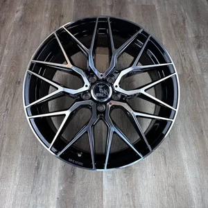 19 Zoll Felgen UA1E schwarz poliert für Mercedes C E Klasse W204 W205 W212 W213 2