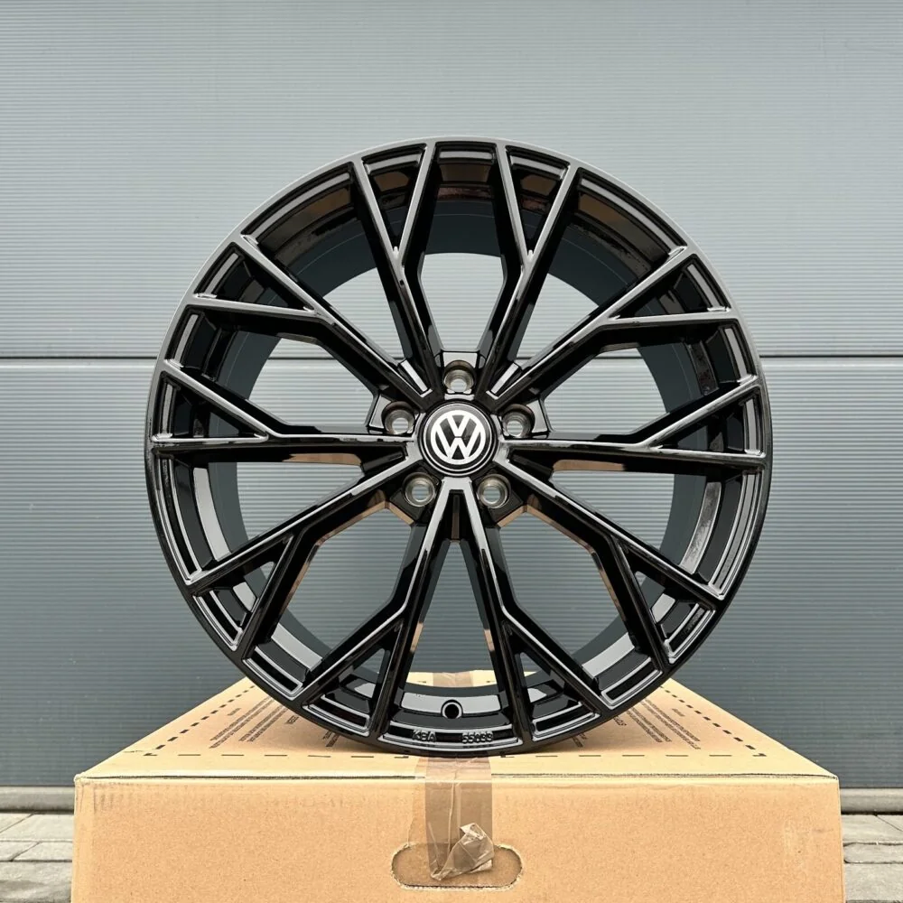 19 Zoll Felgen UA23 schwarz für VW Golf 6 7 8 GTI GTD GTE Passat B6 B7 B8
