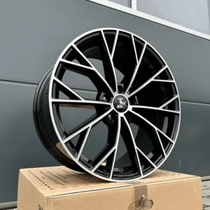 19 Zoll Felgen UA23 schwarz poliert für Mercedes C E Klasse W204 W205 W212 W213 3