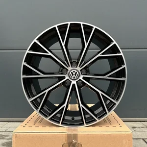 19 Zoll Felgen UA23 schwarz poliert VW Golf 6 7 8 GTI GTD GTE Passat B6 B7 B8