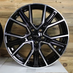 19 Zoll Felgen WH34 schwarz poliert Audi A4 S4 A5 S5 B8 B9 A6 4F 4G F2 C6 C7 C8