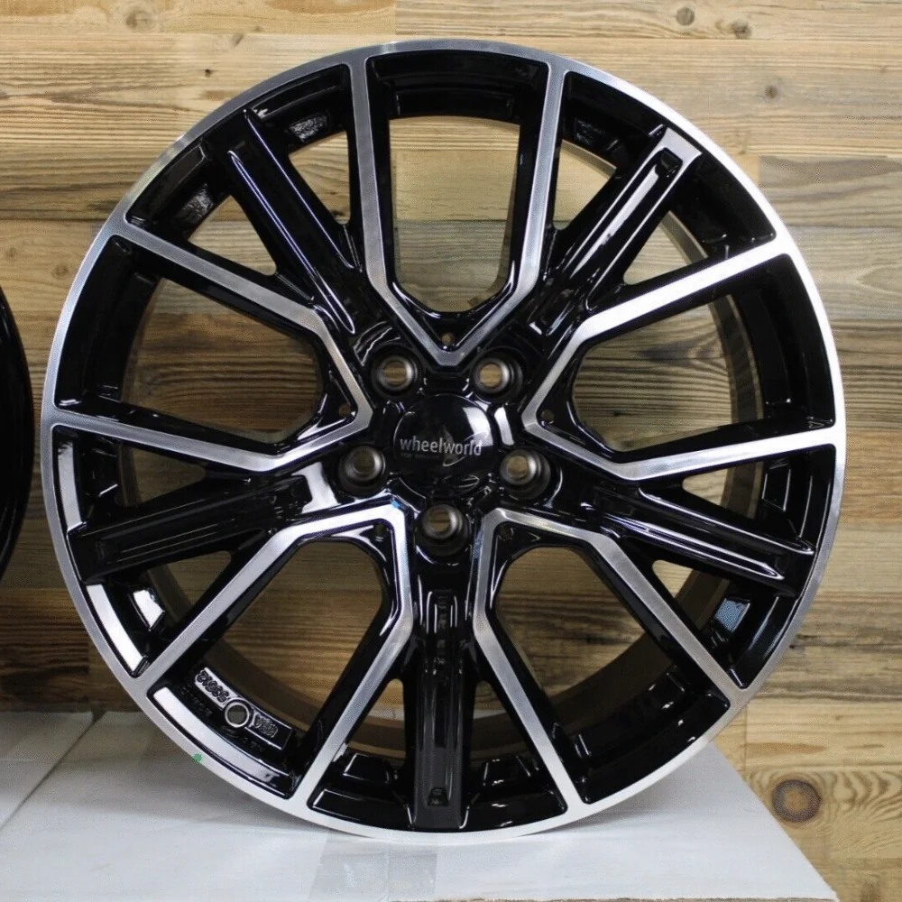 19 Zoll Felgen WH34 schwarz poliert Seat Cupra Formentor Ateca Tarraco FR 5FP