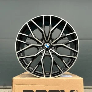 19 Zoll Felgen WH37 schwarz poliert für BMW 5er F10 F11 4er F32 F33 F36 Z3 Z4 M