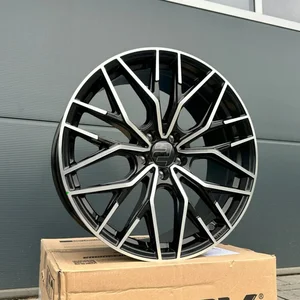 19 Zoll Felgen WH37 schwarz poliert für Mercedes SLK SLC Klasse R170 R171 R172 3