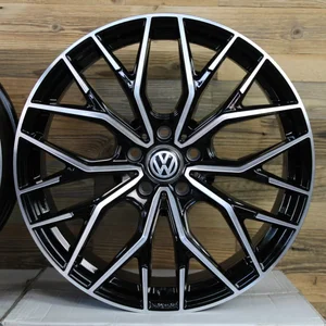 19 Zoll Felgen WH37 schwarz poliert VW Arteon 3H R Scirocco Tiguan 5N Passat CC