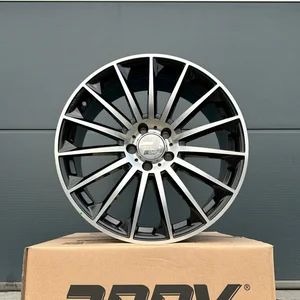 19 Zoll Felgen WH39 schwarz poliert für Mercedes A Klasse W176 245G W177 F2A