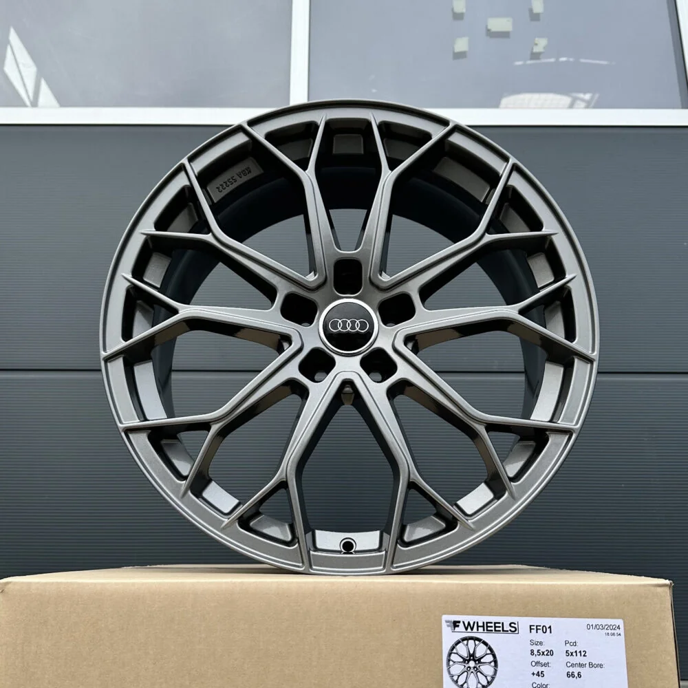 19 Zoll Felgen Wheels FF01 anthrazit für Audi Q3 RSQ3 Q5 SQ5 8U F3 8R FY S-Line