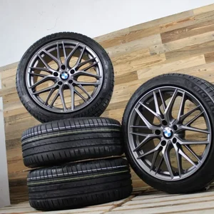19 Zoll Korpletträder DM08 grau Michelin BMW 3er e90 e91 e92 e93 F30 F31 2